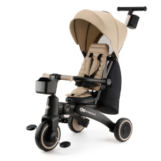 KINDERKRAFT Dětská tříkolka Jazz 2 Beige KINDERKRAFT Dětská tříkolka Jazz 2 Beige