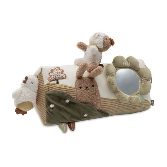 Polštářek trojhranný s aktivitami Tiny Park Polštářek trojhranný s aktivitami Tiny Park