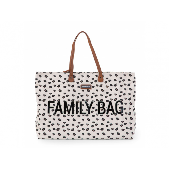 Cestovní taška Family Bag Canvas Leopard