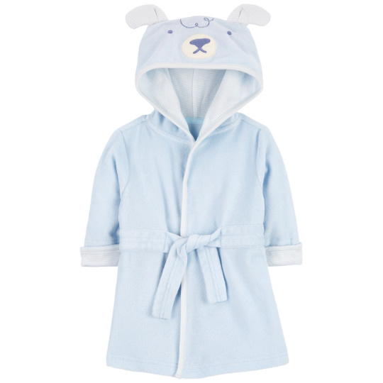 CARTER'S Župan s kapucí a oušky Blue Dog kluk 0-9m