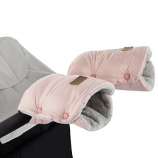 PETITE&MARS Rukávník / rukavice Jasie na kočárek Flamingo Pink PETITE&MARS Rukávník / rukavice Jasie na kočárek Flamingo Pink