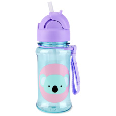 SKIP HOP Zoo tritan Láhev s brčkem 355ml Koala 12m+