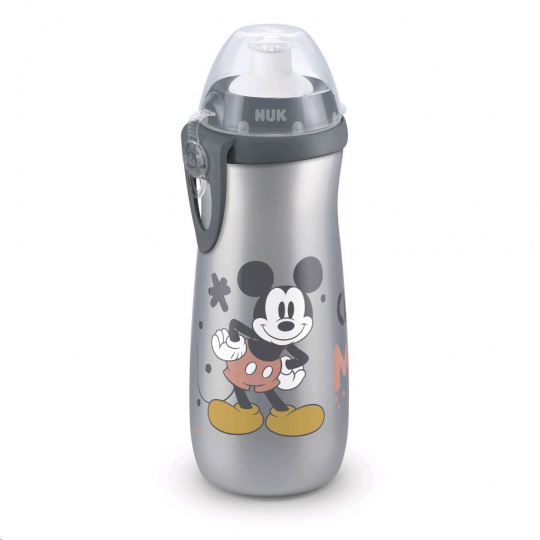 Dětská láhev NUK Sports Cup Disney Cool Mickey 450 ml grey