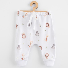 Dětské bavlněné kalhoty Jogger New Baby For Babies safari Dětské bavlněné kalhoty Jogger New Baby For Babies safari