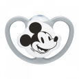 Dudlík NUK Perfect Match Air Disney Mickey Mouse 0-6 měsíců grey