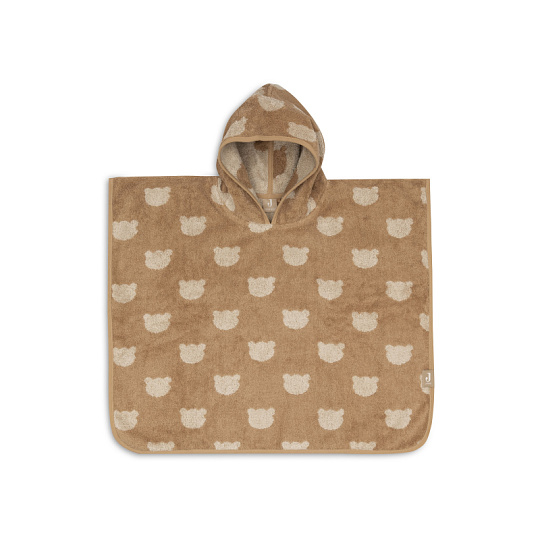 Osuška pončo froté Jacquard Teddy Bear