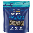 FISH4DOGS Pamlsky pro psy DENTAL SEA mořská ryba - rybičky 115 g