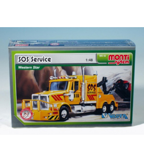 Stavebnice Monti System MS 42 SOS Service Western star 1:48 v krabici 22x15x6cm Stavebnice Monti System MS 42 SOS Service Western star 1:48 v krabici 22x15x6cm