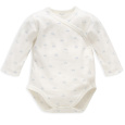 PINOKIO Body zavinovací dlouhý rukáv Lovely Day chlapec béžová s potiskem vel. 56