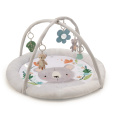 KINDERKRAFT Deka hrací s hrazdičkou Cozyplay Light Grey