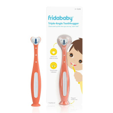 FRIDABABY Tooth Hugger 3D zubní kartáček - růžový FRIDABABY Tooth Hugger 3D zubní kartáček - růžový