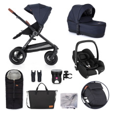 PETITE&MARS Set XXL kočárek kombinovaný Trails Anthracite Blue s příslušenstvím PETITE&MARS Set XXL kočárek kombinovaný Trails Anthracite Blue s příslušenstvím