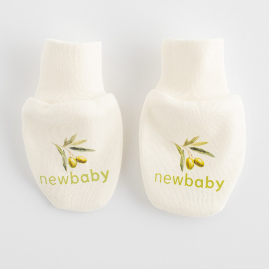 Kojenecké rukavičky z organické bavlny New Baby Olivy