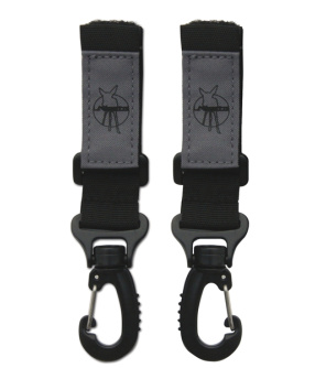 Lässig 4family Casual Stroller Hooks black Lässig 4family Casual Stroller Hooks black