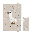 CEBA BABY Podložka přebalovací cestovní (60x40) Basic Star Duck