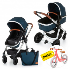 PETITE&MARS Kočárek kombinovaný 2v1 Grand II Platinum indigo + Odrážedlo Rapid Magic Coral ZDARMA PETITE&MARS Kočárek kombinovaný 2v1 Grand II Platinum indigo + Odrážedlo Rapid Magic Coral ZDARMA