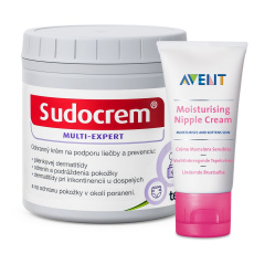 Philips AVENT Krém na bradavky 30 ml + SUDOCREM Multi-Expert 250 g - krém na opruzeniny Philips AVENT Krém na bradavky 30 ml + SUDOCREM Multi-Expert 250 g - krém na opruzeniny