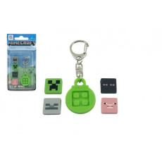 Přívěsek na klíče Pixie Crew Minecraft 8cm + pixely na kartě Přívěsek na klíče Pixie Crew Minecraft 8cm + pixely na kartě