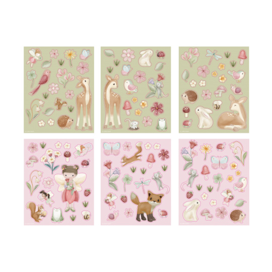 Sada se samolepkami Fairy Garden