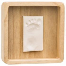 BABY ART Rámeček na otisky Magic Box - square Wooden BABY ART Rámeček na otisky Magic Box - square Wooden