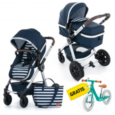 PETITE&MARS Kočárek kombinovaný 2v1 Grand II Heritage Voda + Odrážedlo Rapid Midnight Green ZDARMA PETITE&MARS Kočárek kombinovaný 2v1 Grand II Heritage Voda + Odrážedlo Rapid Midnight Green ZDARMA