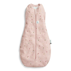 ERGOPOUCH Zavinovačka a pytel na spaní 2v1 Cocoon Daisies 0-3 m, 3-6 kg, 0,2 tog