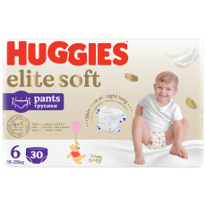 HUGGIES® Kalhotky plenkové jednorázové 6 Extra Care Pants (15-25 kg) 30 ks HUGGIES® Kalhotky plenkové jednorázové 6 Extra Care Pants (15-25 kg) 30 ks