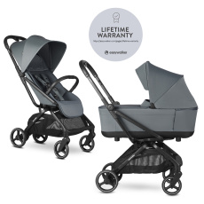 EASYWALKER Kočárek kombinovaný Rockey M Smooth Grey EASYWALKER Kočárek kombinovaný Rockey M Smooth Grey