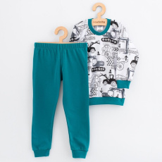 Dětské bavlněné pyžamko New Baby machines Dětské bavlněné pyžamko New Baby machines