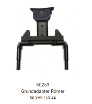 Gesslein Grundadaptér Römer SHR / iSize Gesslein Grundadaptér Römer SHR / iSize