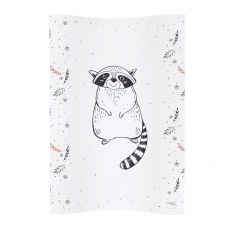 CEBA Podložka přebalovací 2-hranná měkká COSY (50x70) Raccoon CEBA Podložka přebalovací 2-hranná měkká COSY (50x70) Raccoon