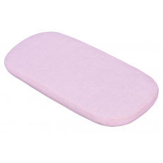 Scarlett Nepropustné prostěradlo Scarlett do kočárku - 75x35 cm - růžové Scarlett Nepropustné prostěradlo Scarlett do kočárku - 75x35 cm - růžové
