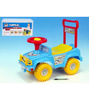 Odrážedlo auto Yupee modré 53,5x48,3x26cm v krabici od 12 do 35 měsíců Odrážedlo auto Yupee modré 53,5x48,3x26cm v krabici od 12 do 35 měsíců