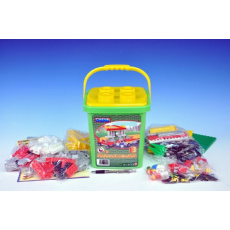 Stavebnice Cheva 8 Benzínová stanice plast 349ks v krabibi 35x19x9 cm Stavebnice Cheva 8 Benzínová stanice plast 349ks v krabibi 35x19x9 cm