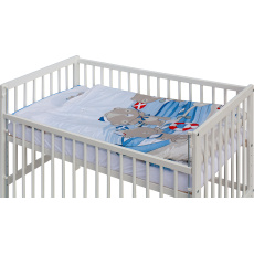 Scarlett Dětská postýlka s kompletní výbavou Scarlett 120 x 60 cm - Raty