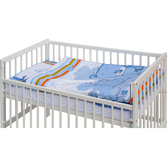 Scarlett Dětská postýlka s kompletní výbavou Scarlett 120 x 60 cm - Koty Scarlett Dětská postýlka s kompletní výbavou Scarlett 120 x 60 cm - Koty