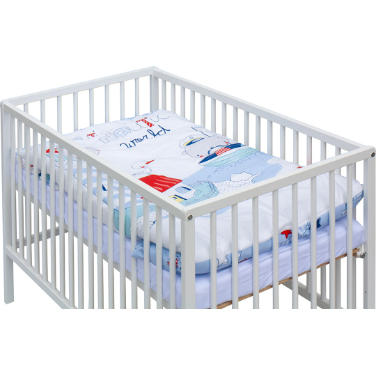 Scarlett Dětská postýlka s kompletní výbavou Scarlett 120 x 60 cm - Lumpy Scarlett Dětská postýlka s kompletní výbavou Scarlett 120 x 60 cm - Lumpy