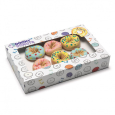 DOOKY Gift DONUTS ponožky Tutti Frutti 3 páry DOOKY Gift DONUTS ponožky Tutti Frutti 3 páry