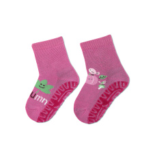 STERNTALER Ponožky protiskluzové Podzim AIR 2ks v balení rosa dívka vel. 19/20 cm- 12-18 m STERNTALER Ponožky protiskluzové Podzim AIR 2ks v balení rosa dívka vel. 19/20 cm- 12-18 m