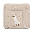 CEBA BABY Podložka přebalovací měkká střední (75x72) Basic Star Duck