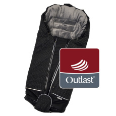 Little Angel fusak Luxe Outlast 2021 černá/stříbrný prošev/šedá Little Angel fusak Luxe Outlast 2021 černá/stříbrný prošev/šedá