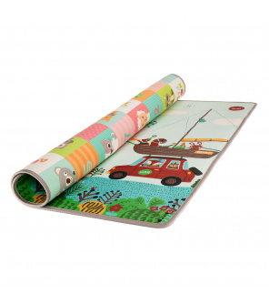 Zopa Pěnová podložka Play Maxi 200*180 cm, cestování/zvířátka Zopa Pěnová podložka Play Maxi 200*180 cm, cestování/zvířátka