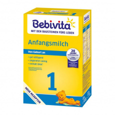 BEBIVITA Mléko 1 Instantní počáteční mléčná výživa 0+, 500 g BEBIVITA Mléko 1 Instantní počáteční mléčná výživa 0+, 500 g
