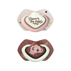 CANPOL BABIES Set symetrických silikonových dudlíků Light touch 6-18m Sleepy koala růžový CANPOL BABIES Set symetrických silikonových dudlíků Light touch 6-18m Sleepy koala růžový