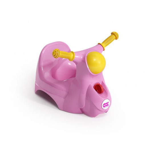 OK BABY Nočník Scooter růžová 66