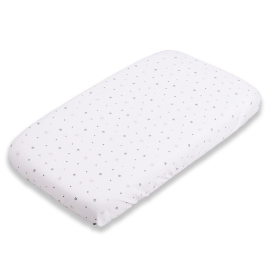 BABYMATEX Prostěradlo nepremokavé Jersey print - hvězdy 60 x 120 x 10 cm