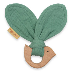 Dětské kousátko s ptáčkem New Baby Bird mint Dětské kousátko s ptáčkem New Baby Bird mint