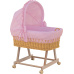Scarlett Košík pro miminko s boudičkou Méďa - růžový