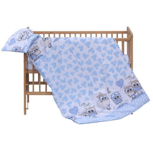 Scarlett Povlečení do postýlky 2dílné Scarlett Kulíšek - modrá 100 x 135 cm Scarlett Povlečení do postýlky 2dílné Scarlett Kulíšek - modrá 100 x 135 cm