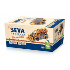 Stavebnice SEVA TECHNIK Ve městě plast 956 dílků v krabici 27x38x18cm Stavebnice SEVA TECHNIK Ve městě plast 956 dílků v krabici 27x38x18cm